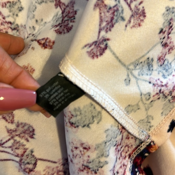 Lane Bryant Sz 18/20 Floral Bkack Dress - Picture 7 of 7